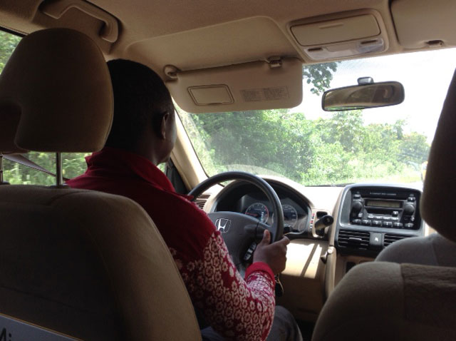 Sule driving us north