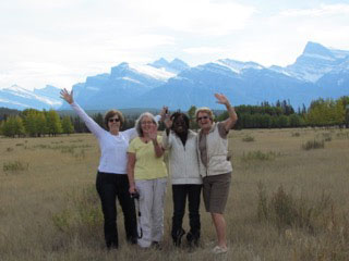 showing gabriella the rockies